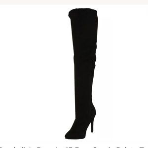 Breckelle shade point toe over knees high boot